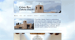 Desktop Screenshot of cristoreyparish.org